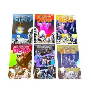 The Walking Dead Vol. 9 - 14 by Richard Kirkman Paperback Graphic Comic books